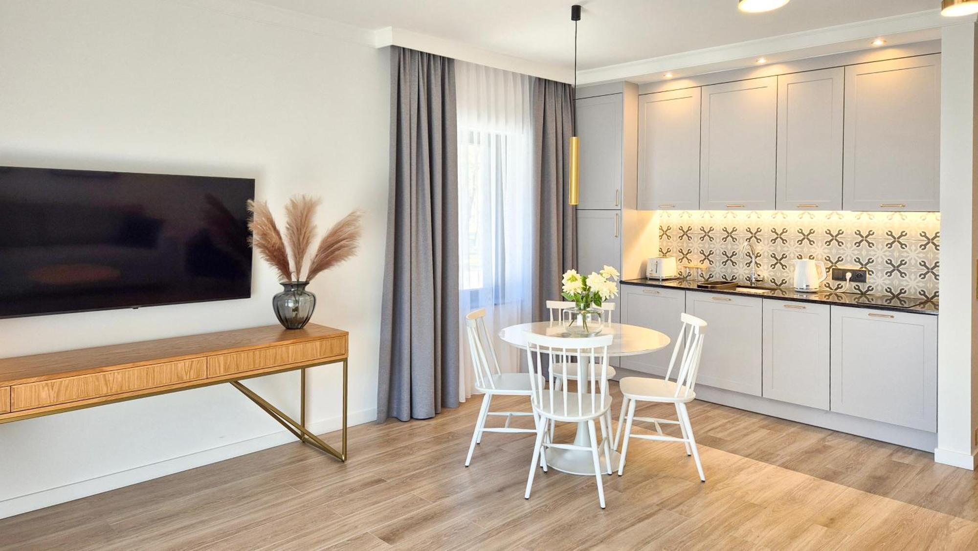Apartamenty Dudek - Stylowe Apartamenty, 5 Minut Pieszo Do Morza! Rowy  Eksteriør bilde